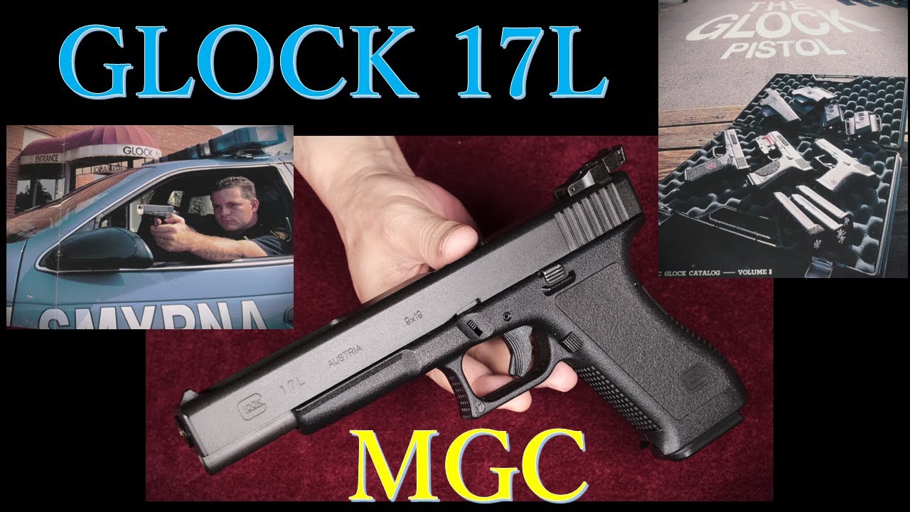 絶版MGC / GLOCK 17L & 当時パンフレット等：重量・トリガープル・初速
