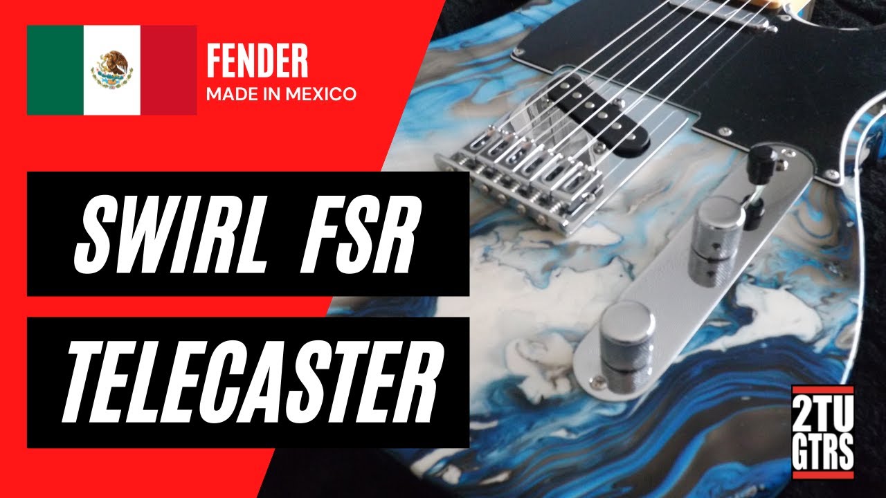 Fender Swirl Telecaster FSR 2013 - YouTube