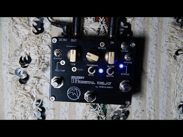 Super Awesome Pedal Show! Maneco Sweet 16 Delay & Looper - YouTube