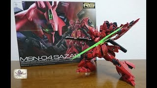 A voluminous and highly mobile Sazabi!) RG Sazabi Review - YouTube