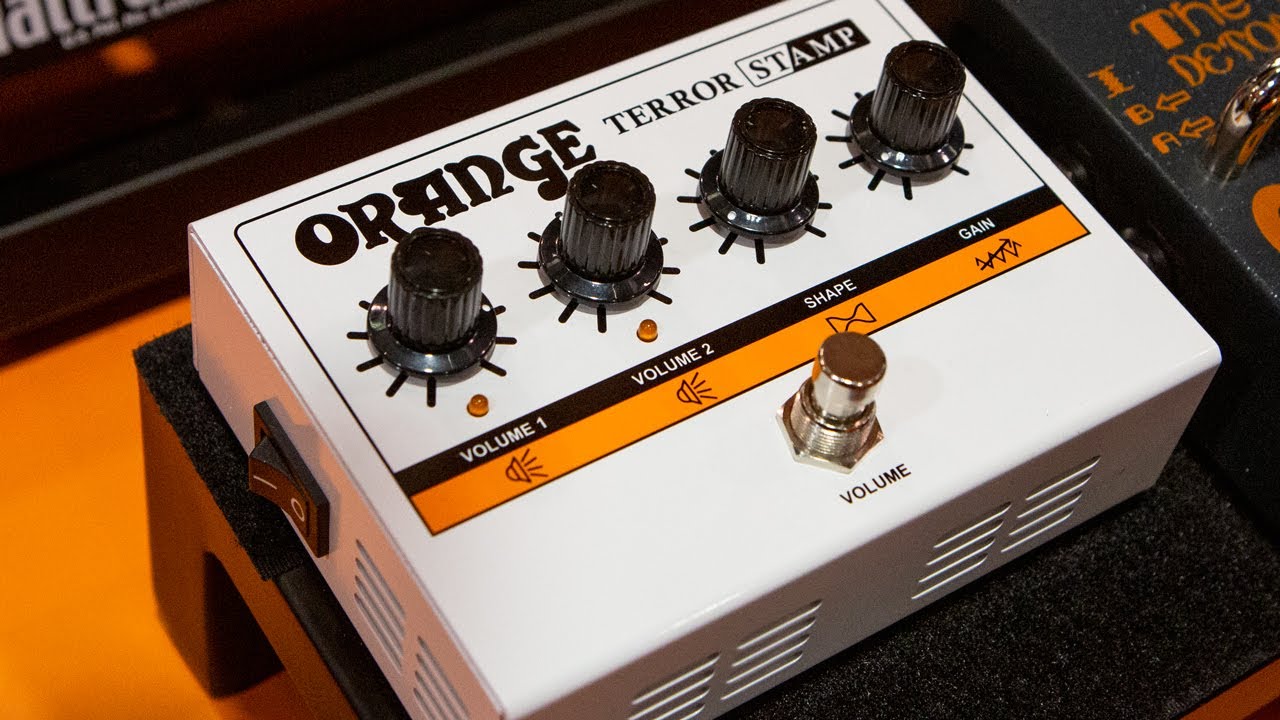 Orange Terror Stamp 20W Tube Hybrid Pedal Amp Head | NAMM 2020