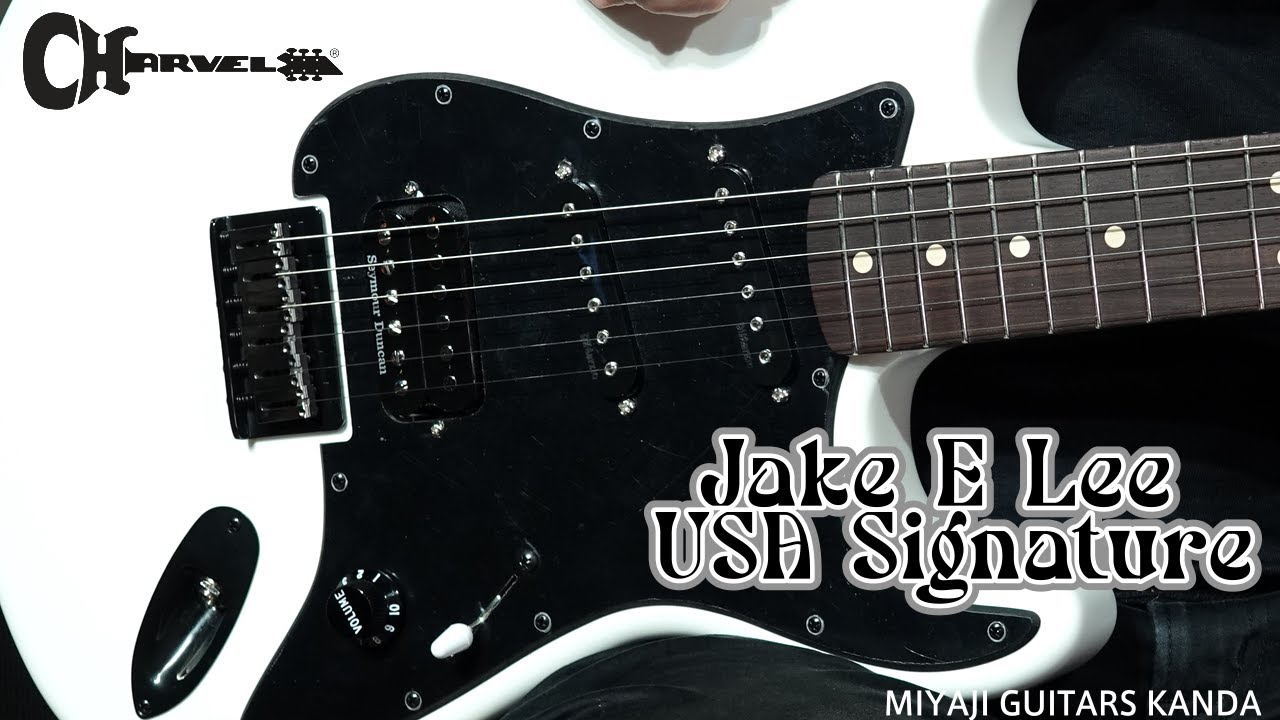 Charvel Jake E Lee USA Signature Pearl White w/Friedman/JEL-20
