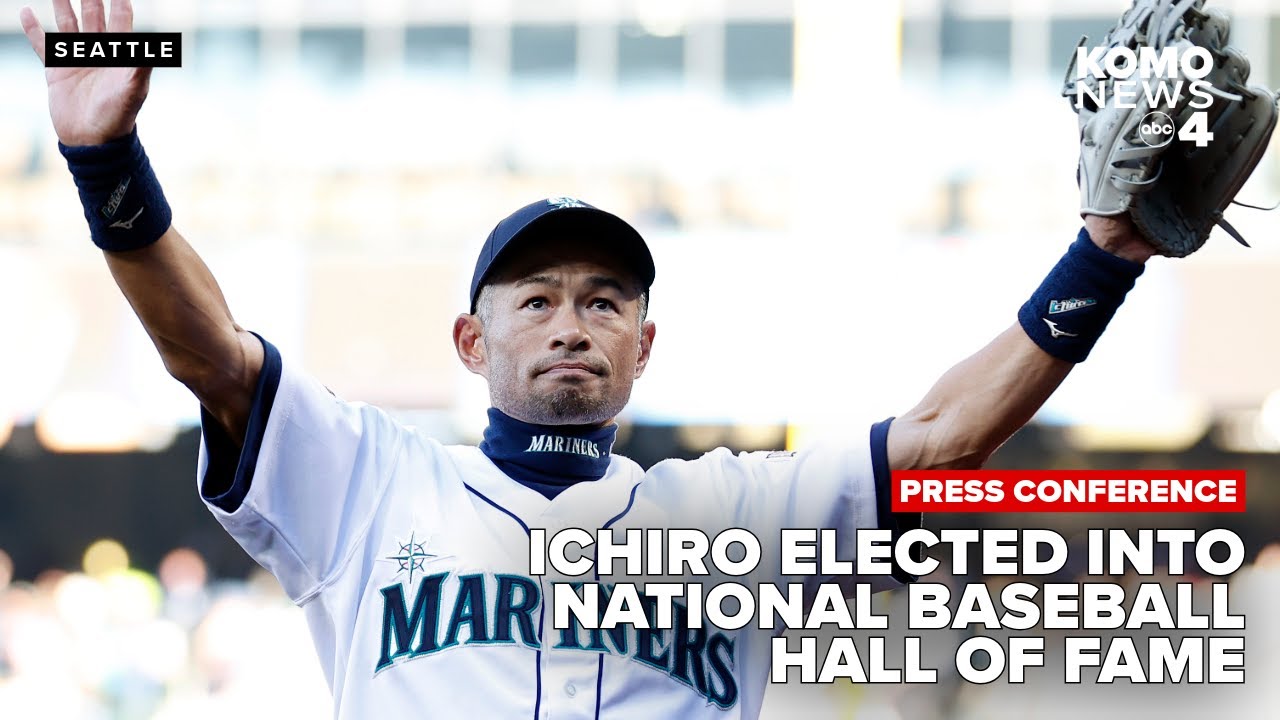 Ichiro Suzuki elected to Baseball Hall of Fame with 99.7% of vote