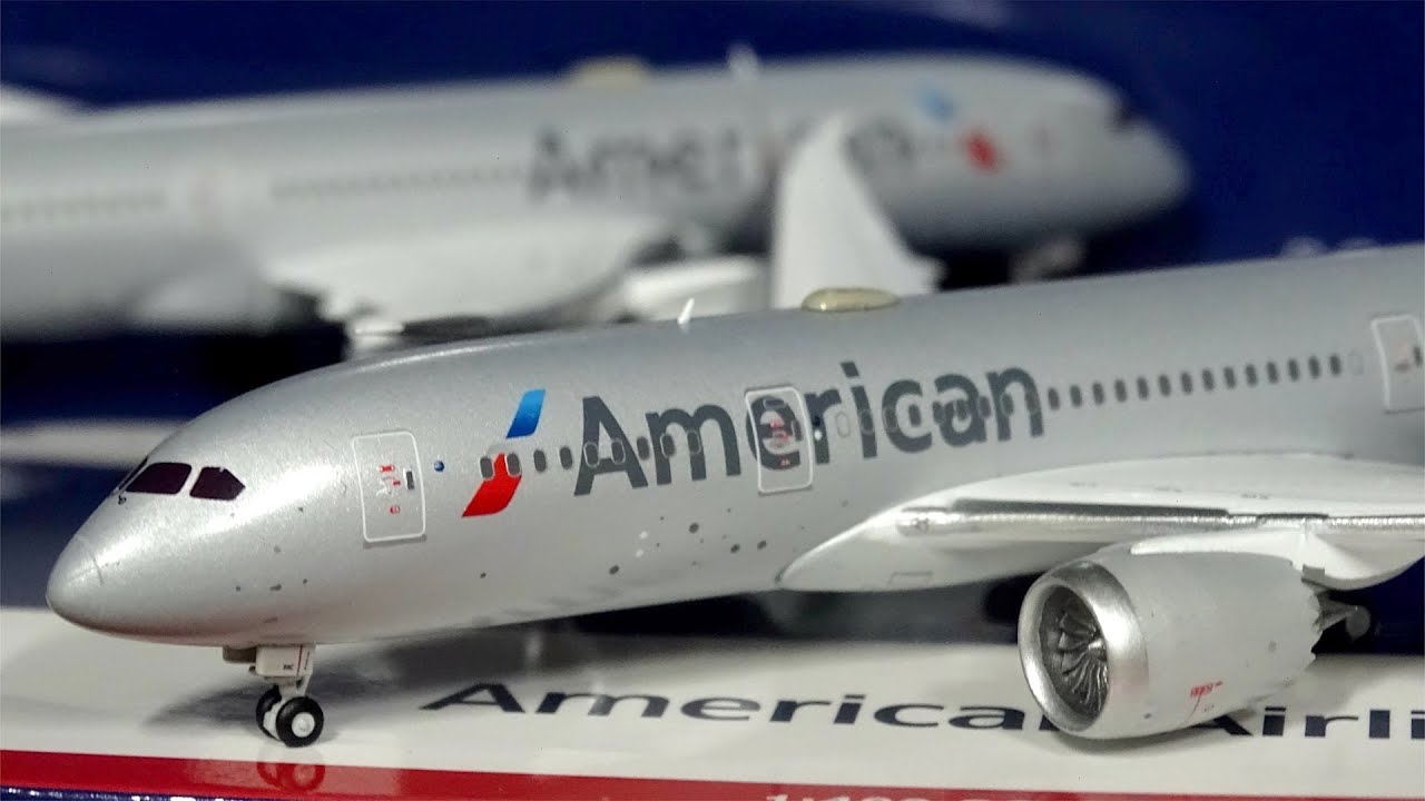 IT BROKE AGAIN?! GeminiJets 1/400 American Airlines B787-8 (Review