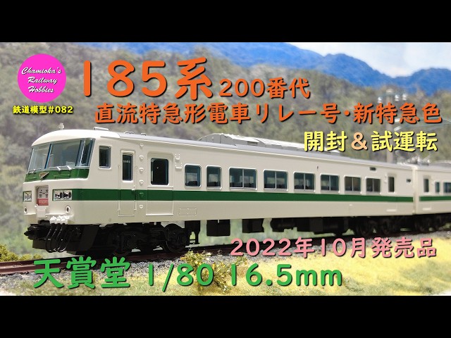 Japanese Model Trains - TENSHODO HO GAUGE 1:80 scale 185 series
