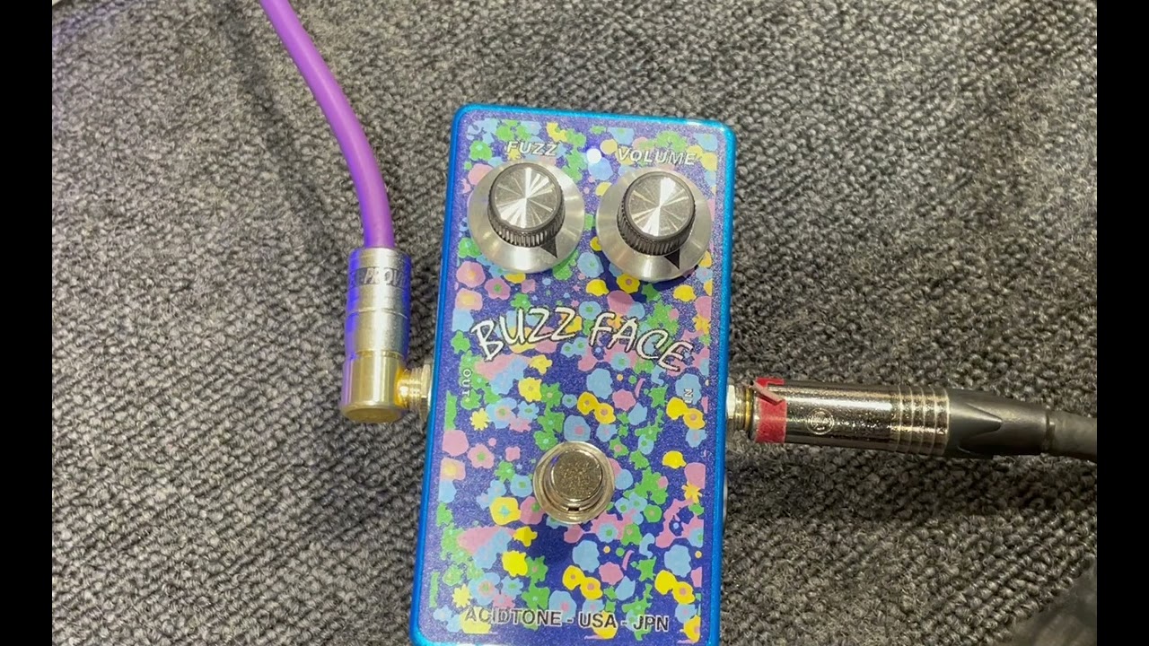 ACIDTONE BUZZ FACE BLUEFLOWER DEMO - YouTube