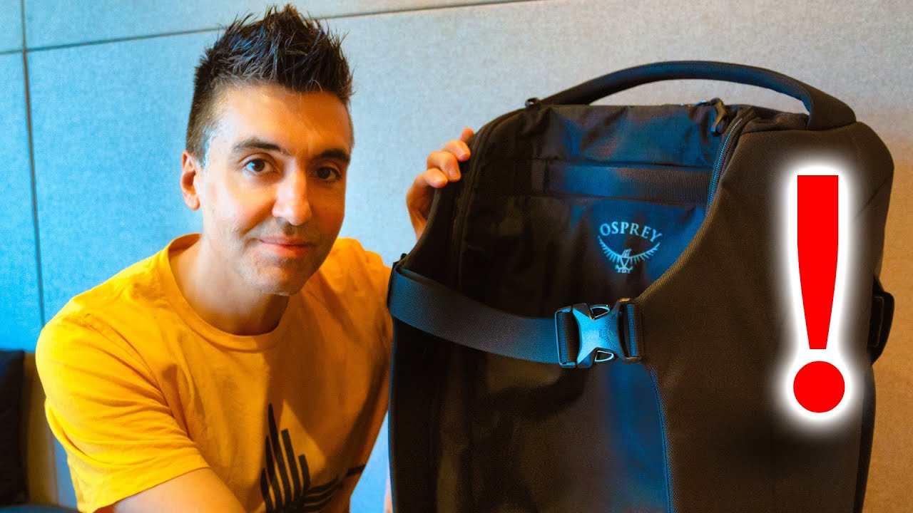 Osprey Sojourn Shuttle 100 Review: Big Luggage Haters! - YouTube