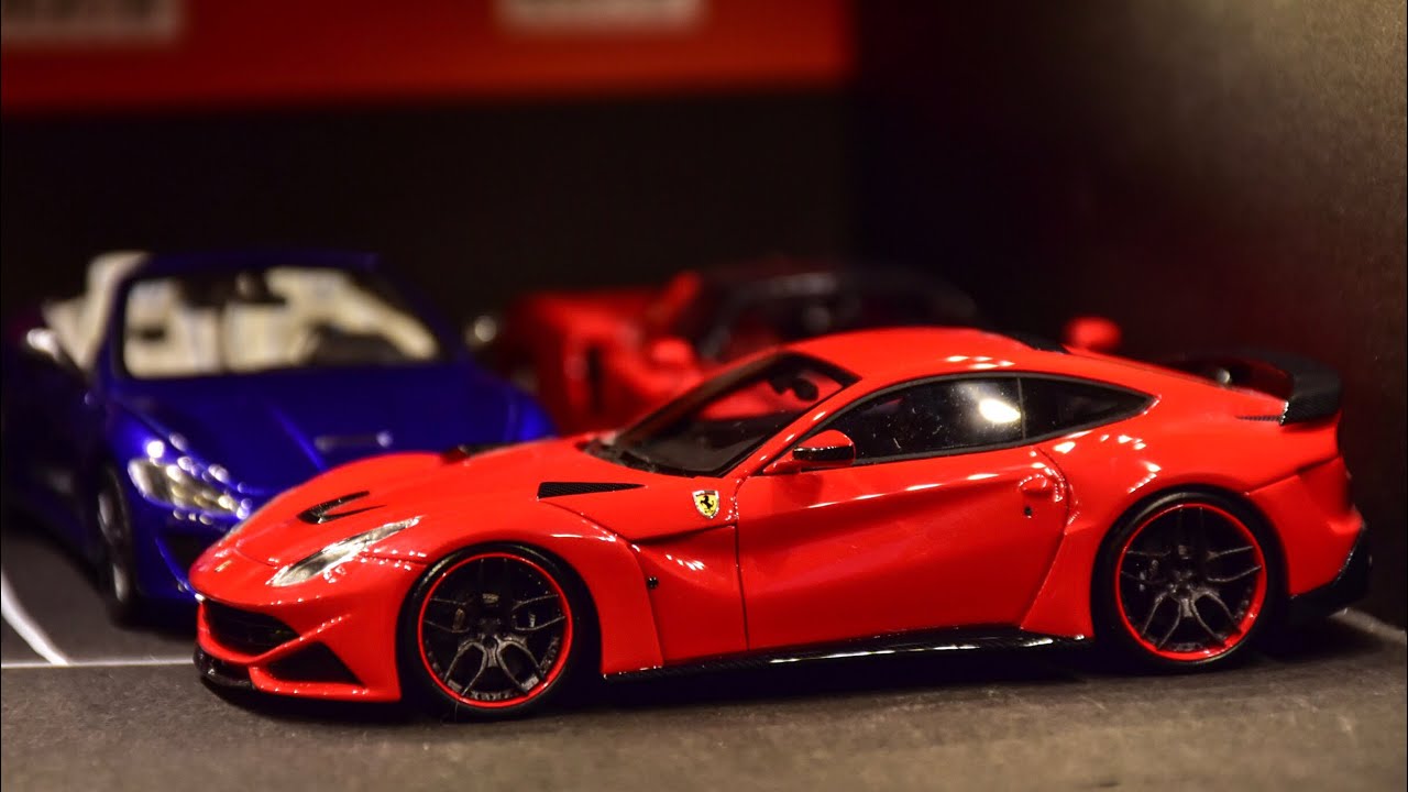 ミニカー紹介】1/43 Novitec Ferrari F12 N-largo入庫しました！ - YouTube