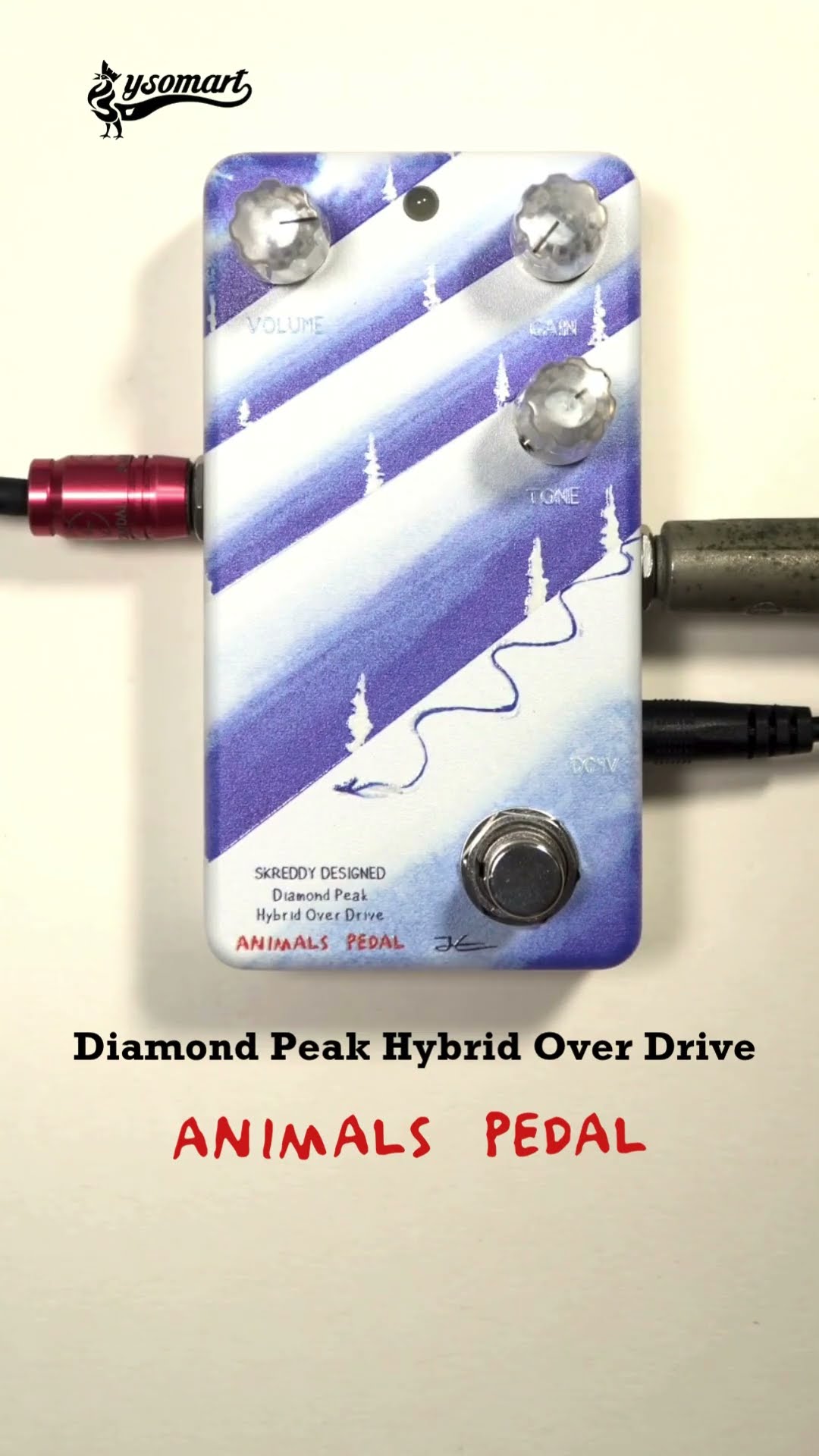 Animals Pedal-Diamond Peak Hybrid Over Drive｜be unique #效果器