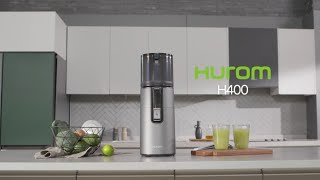 ヨドバシ.com - HUROM ヒューロム スロージューサー H400 チタングレー