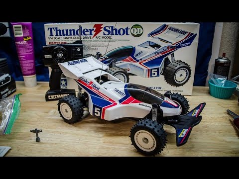 Vintage 1988 Tamiya Thunder Shot QD, Ahead of its time, Tamiya