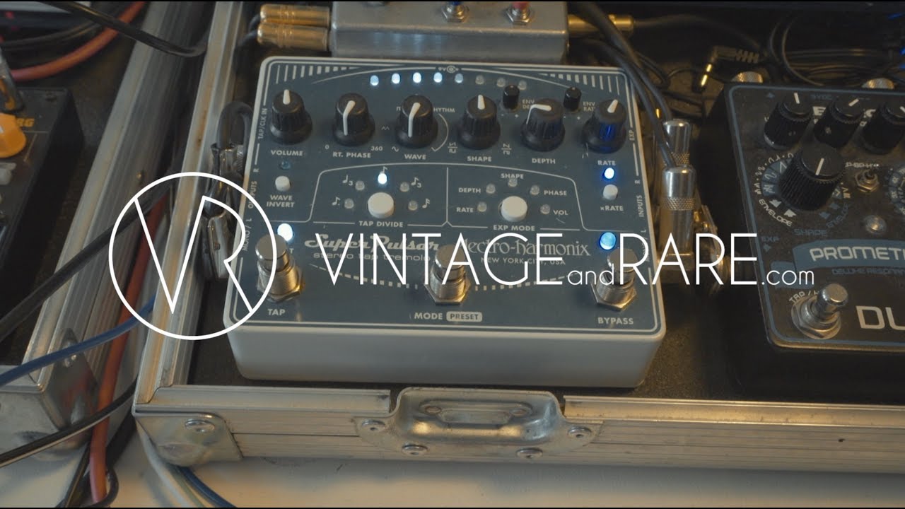 Electro-Harmonix Super Pulsar Stereo Tap Tremolo Demo