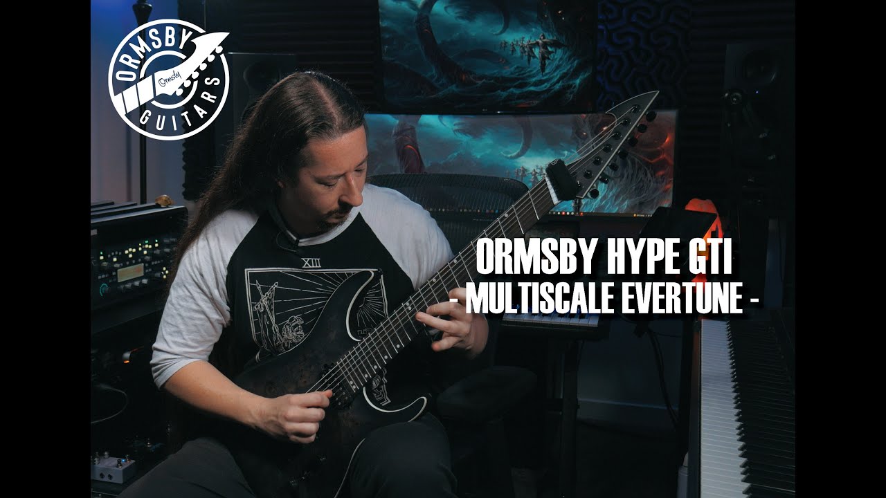 Ormsby Guitars | Hype GTI Multiscale Evertune overview with Craig