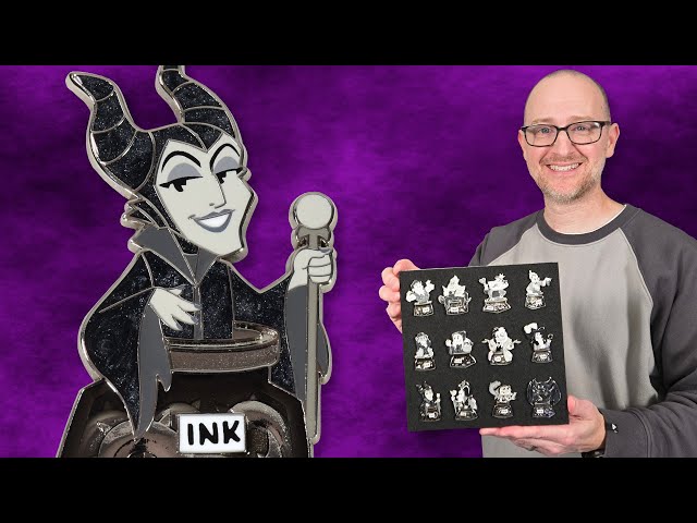 Disney Villains Inkwells of Evil | Complete Collection - YouTube