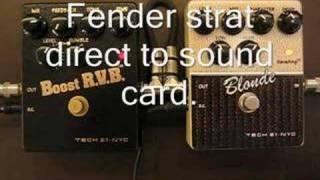 ディレイ・リバーブ】TECH21 SansAmpのBOOST DLA、BOOSTRVBがフル