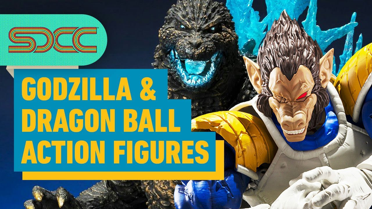 Dragon Ball & Godzilla Get Huge, Shiny New Collectibles At Comic