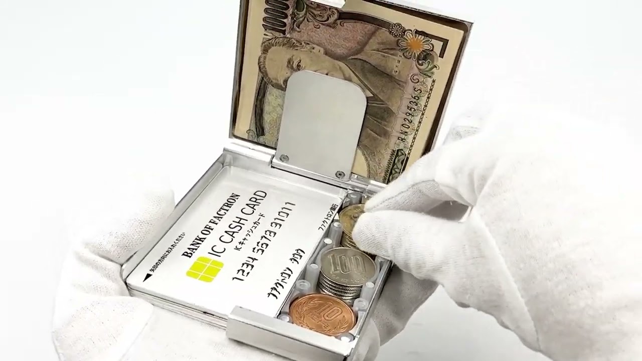 FACTRONデザインでゆとりとときめきを！ ジュラルミン・チタン削り出し