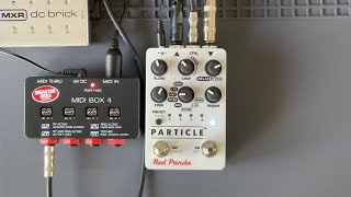 Disaster Area MIDI Box 4 - Pedal on ModularGrid