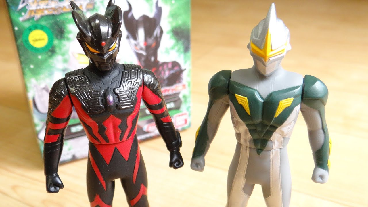 Ultraman Soft Vinyl Hero!? Zero Darkness & Mirror Knight Shining