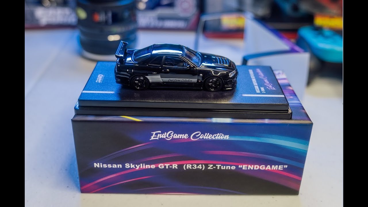 I Got a Chase! Inno64 Nissan Skyline GT R R34 Z Tune Endgame