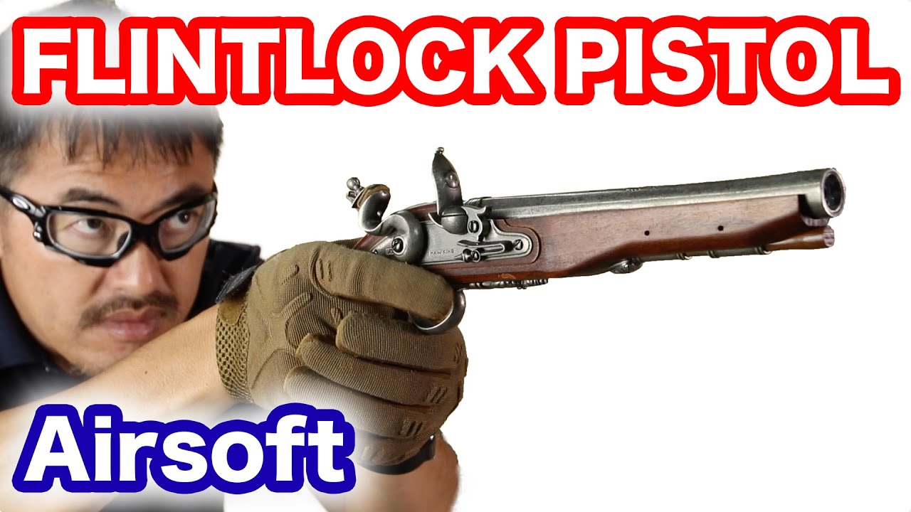 KTW FLINTLOCK PISTOL Airsoft Review: Custom Flintlock Pistol with
