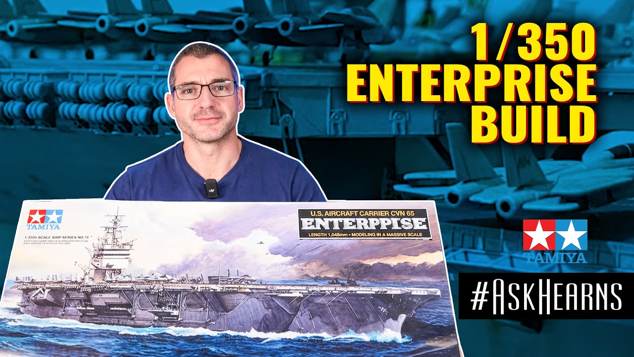 Tamiya 1/350 USS Enterprise CVN-65 | Unboxing & Review | Reupload