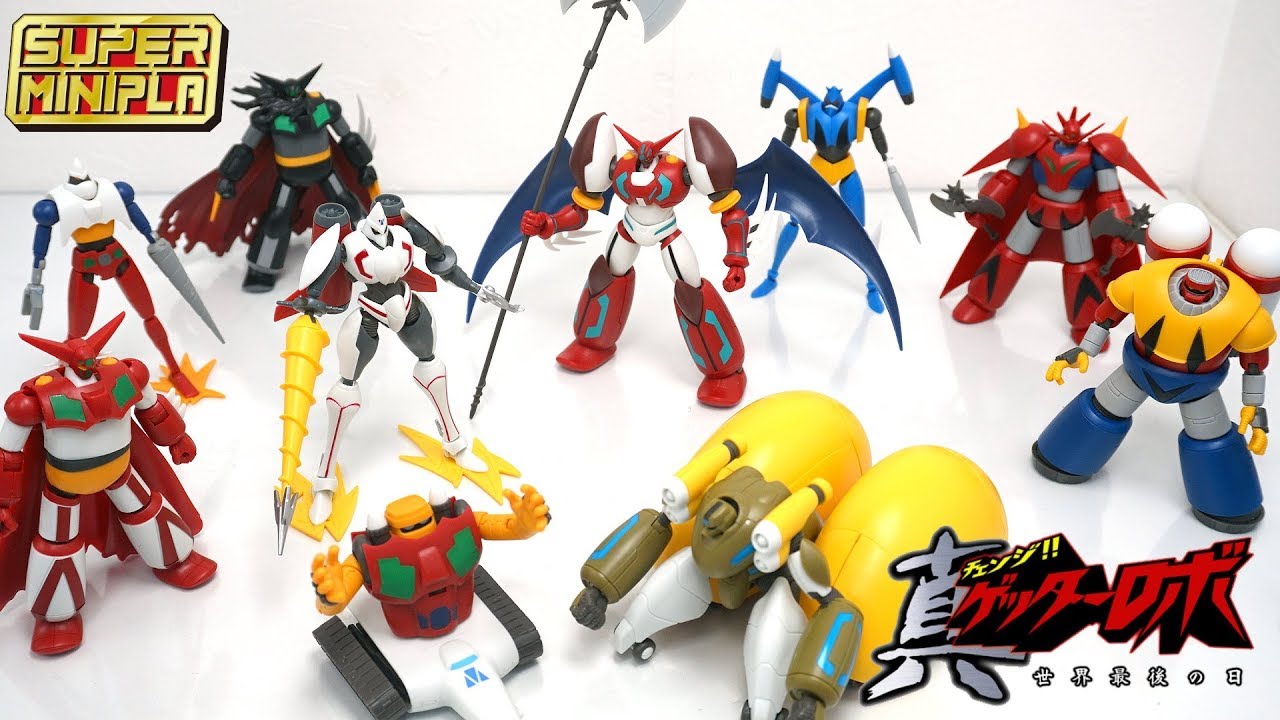 Finally complete! [SUPER Mini-Pla] True (Change!!) Getter Robo Vol