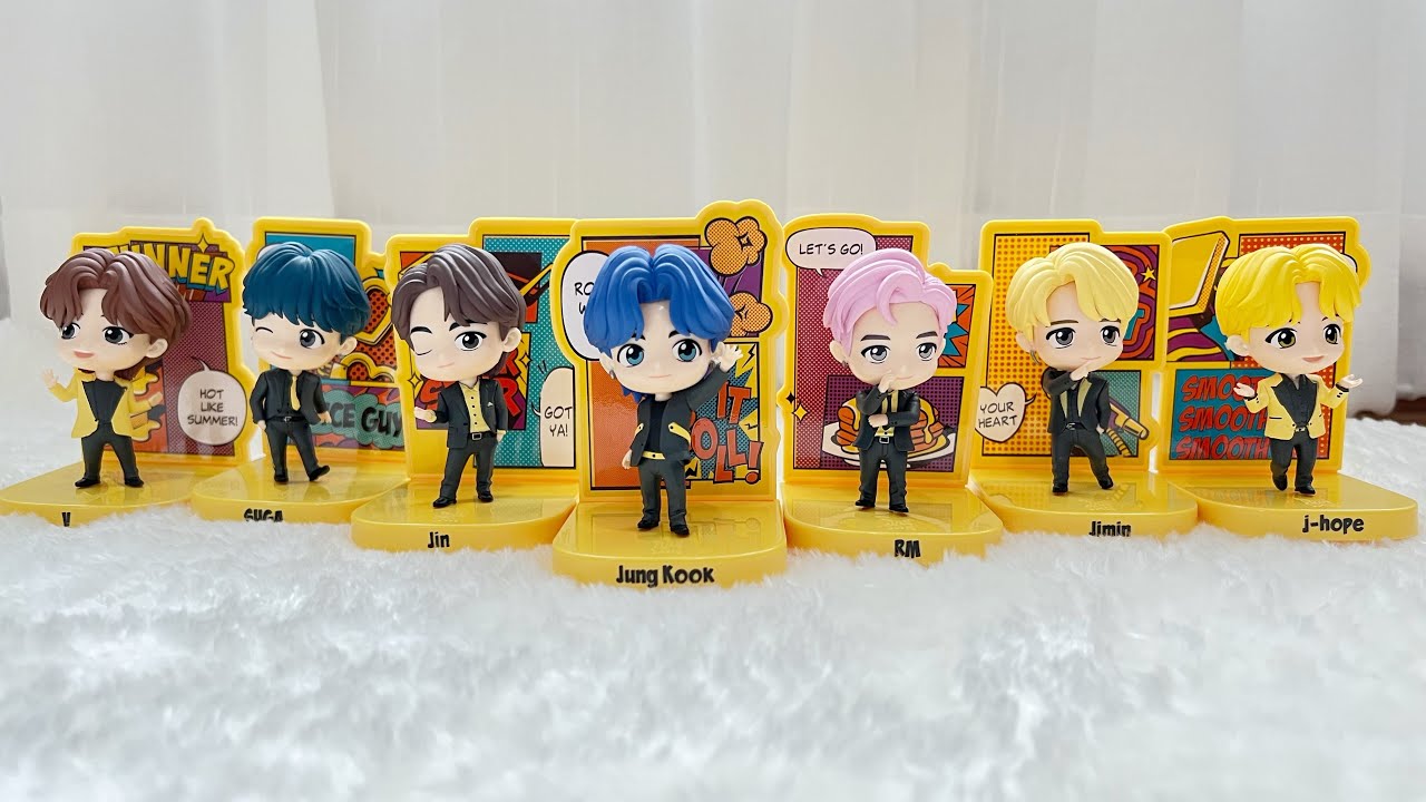 แกะกล่อง] Unboxing TinyTAN mini Figurines, Butter version