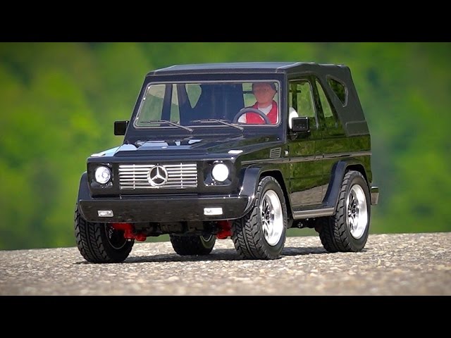 Tamiya MF-01X Mercedes-Benz G320 Cabrio - A Star on its first ride
