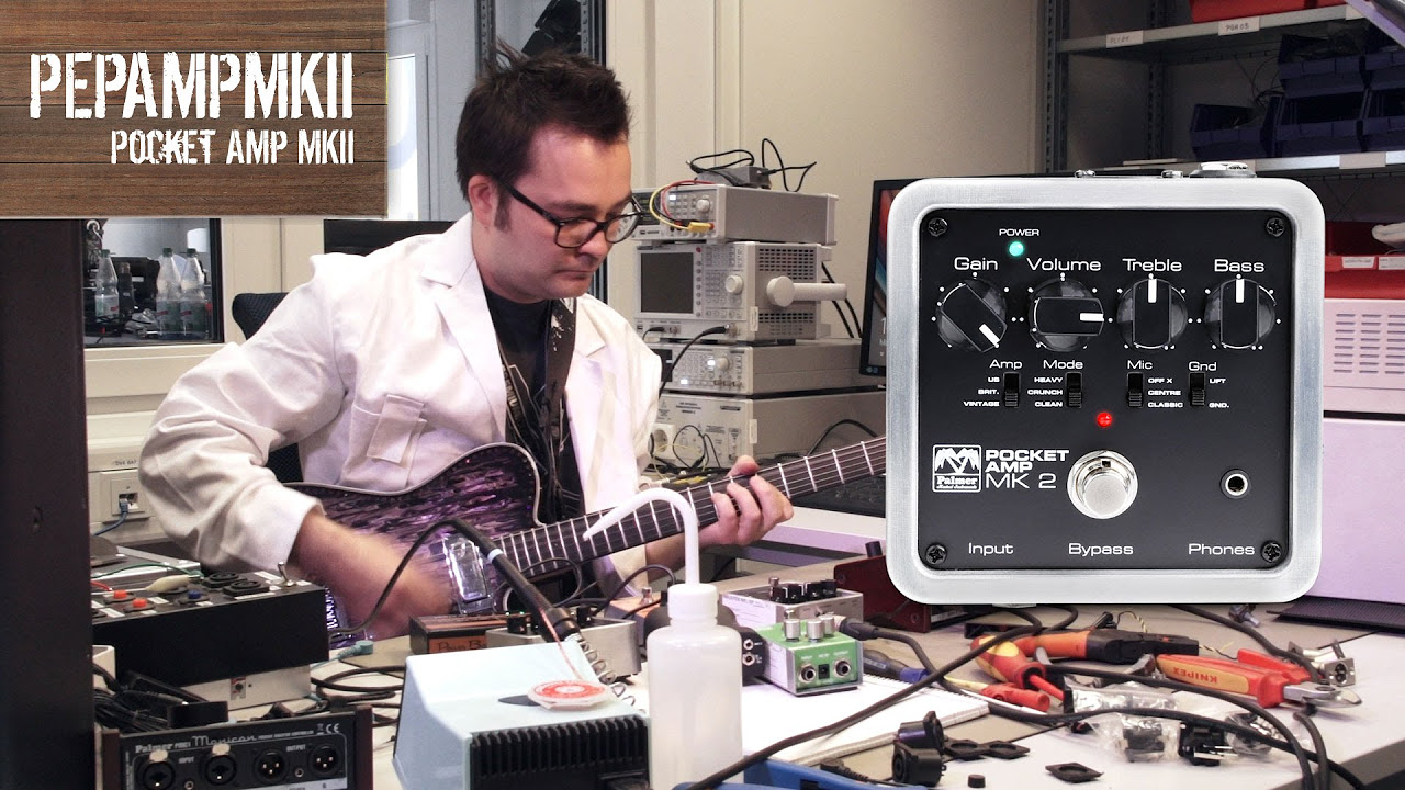 Pocket Amp MKII – Sound Demos with Markus from Palmer - YouTube