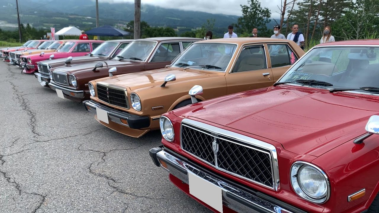 街道レーサーもブタ目も大集合！昭和車はやっぱカッコいい♪ 【旧車 直