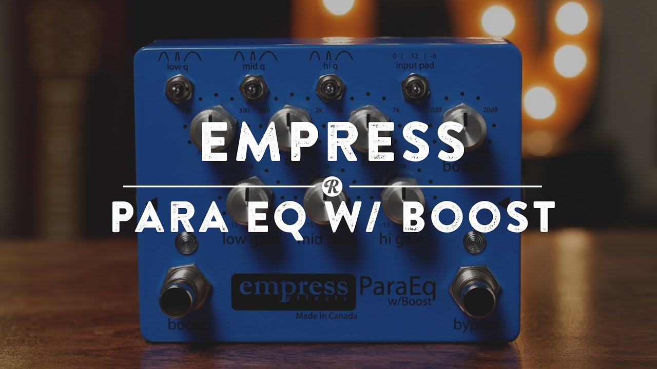 Empress ParaEq w/ Boost 2020s - Blue | Reverb