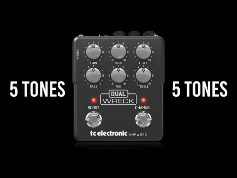 TC ELECTRONIC AMPWORX DUAL WRECK - 5 Tones (No Talking) - YouTube