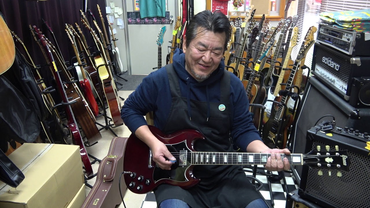 Greco 70年代初期 SGタイプ セットネック - YouTube