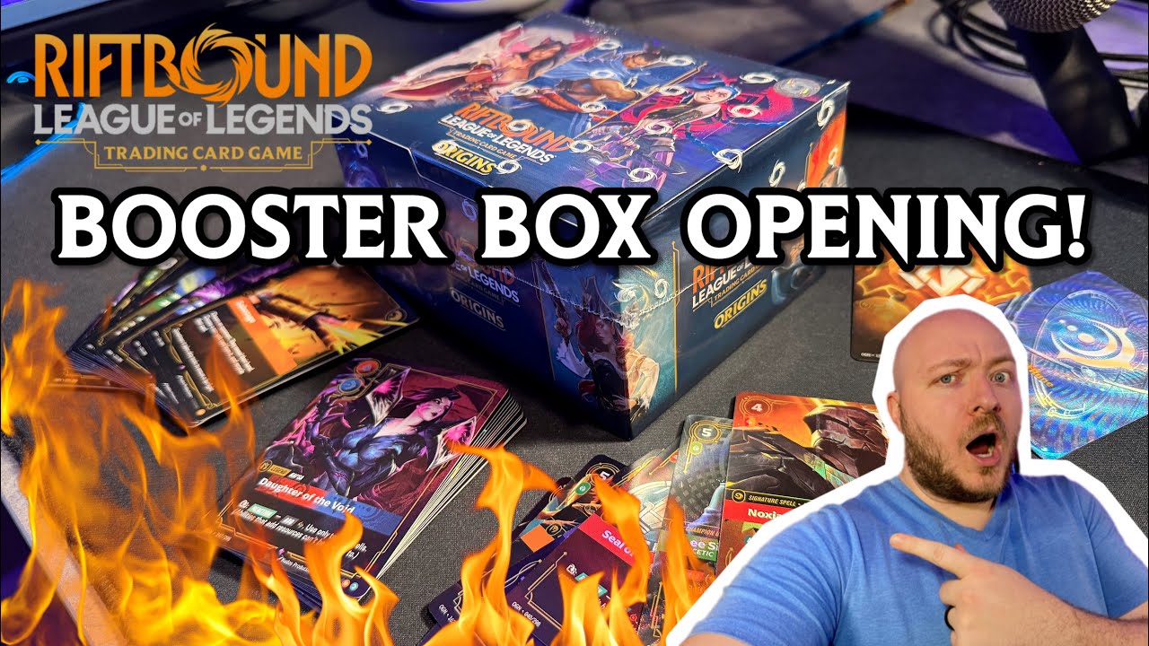 FINALLY! Riftbound Origins Booster Box Opening | League of Legends