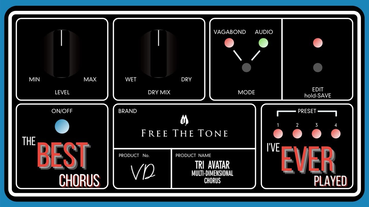 TRI AVATAR / TA-2H｜Products 商品紹介｜Free The Tone
