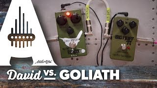 Wren & Cuff Tall Font Russian vs Electro-Harmonix Green Russian