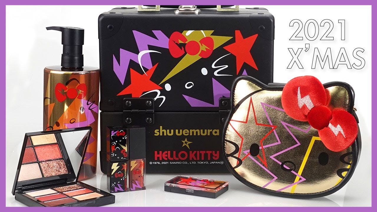 シュウ ウエムラ《クリスマスコフレ2021》ハローキティコラボの限定