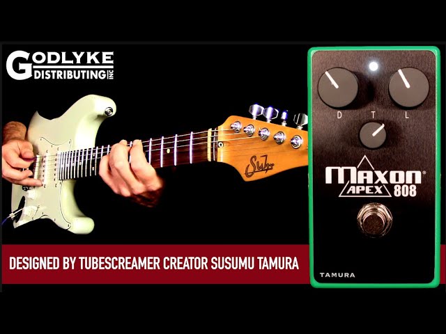 Maxon OD-01 Overdrive & Distortion (1980's) - YouTube