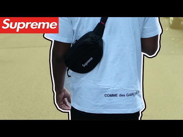 SUPREME FW18 Waist Bag On-Body | REVIEW - YouTube