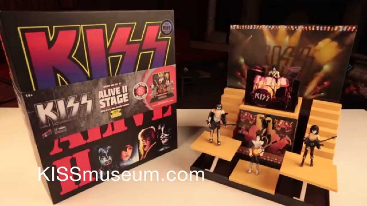 KISS Alive II Stage Deluxe Box Set unboxing - YouTube