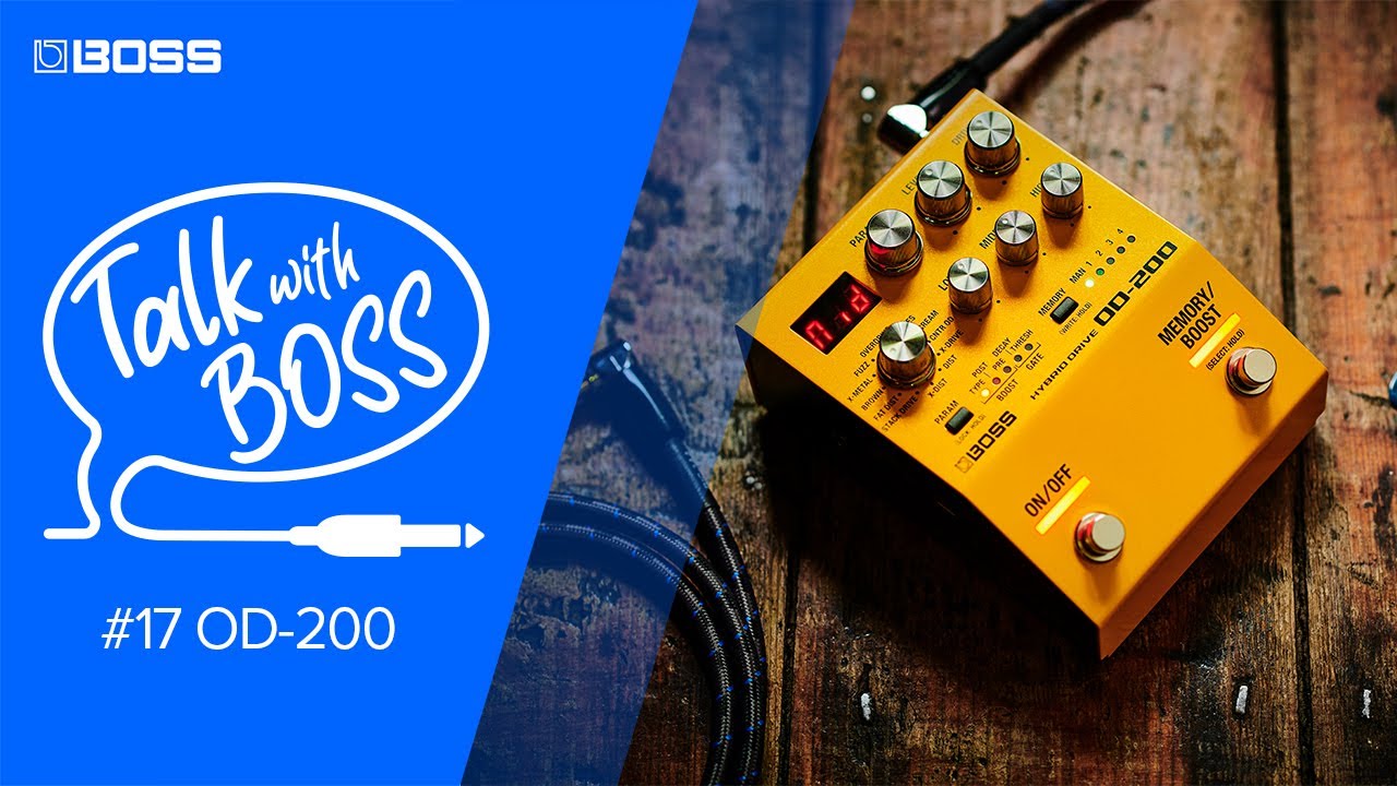 Talk with BOSS - #17 OD-200 Hybrid Drive (Archive) - YouTube