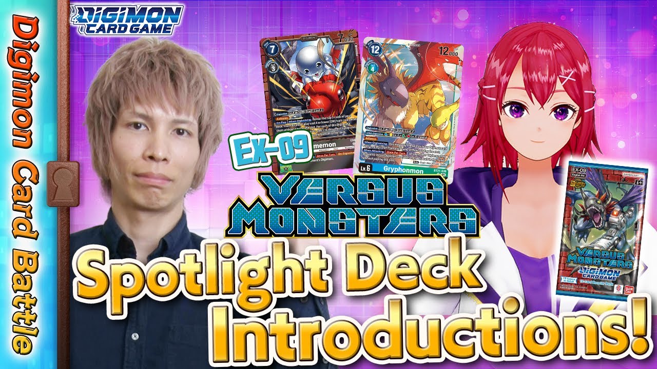 Digimon Card Battle - EX-09 Spotlight Deck Introductions! - YouTube