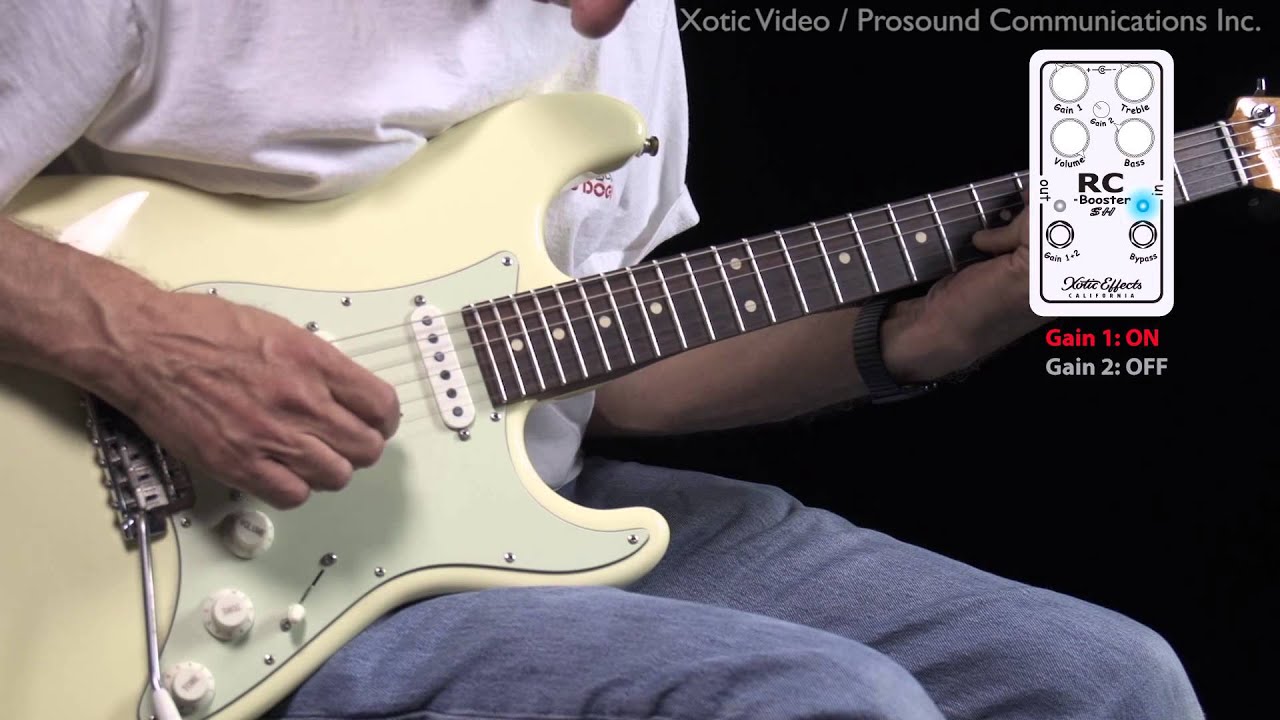 Xotic RC Booster スコットヘンダーソンモデル入荷！｜島村楽器 イオン