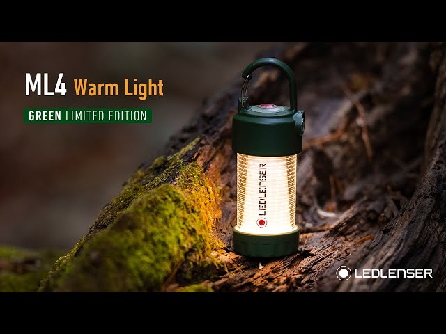 LEDランタン ML4 Warm Light、新色「GREEN」、登場。｜Ledlenser