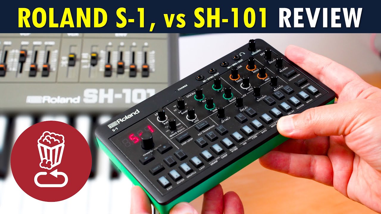 Roland AIRA Compact S-1: A mighty little synth // vs SH-101, other