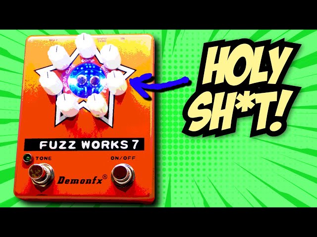 I wasn't expecting THIS tone! DemonFX Fuzz Works 7 - YouTube