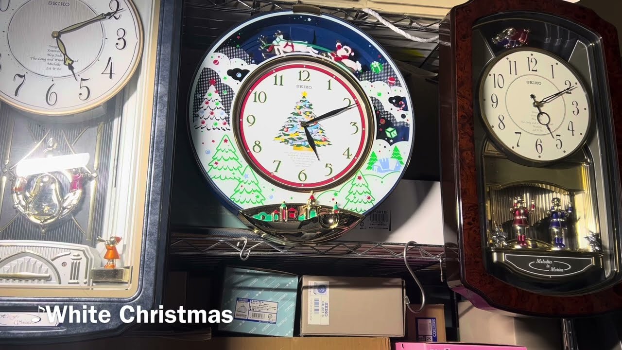 SEIKO Melodies in Motion QXM117GRH - YouTube