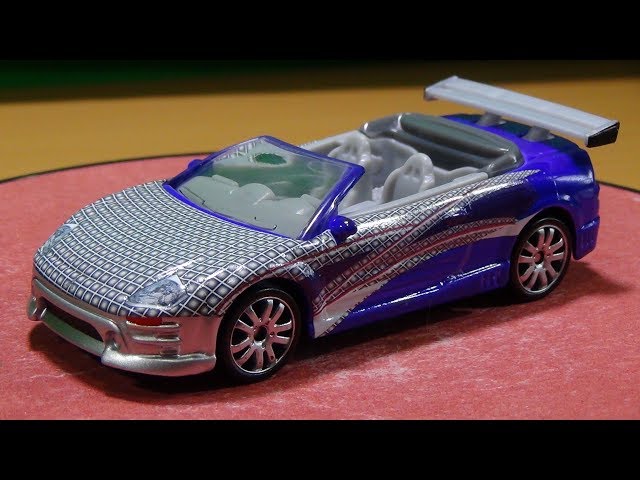 マテル ワイルドスピード 三菱 エクリプス GT スパイダー 2002 - YouTube