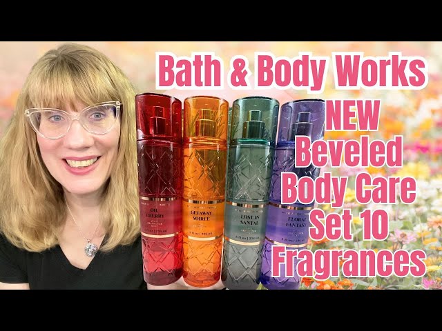 Bath & Body Works NEW Beveled Body Care Set - 10 Fragrances - YouTube